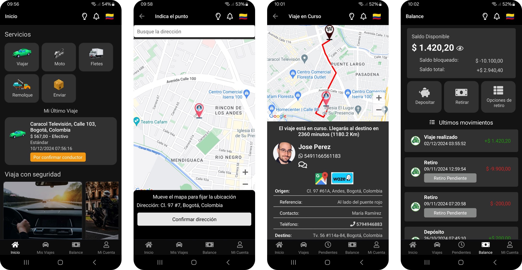 VT Desarrollo App Taxi