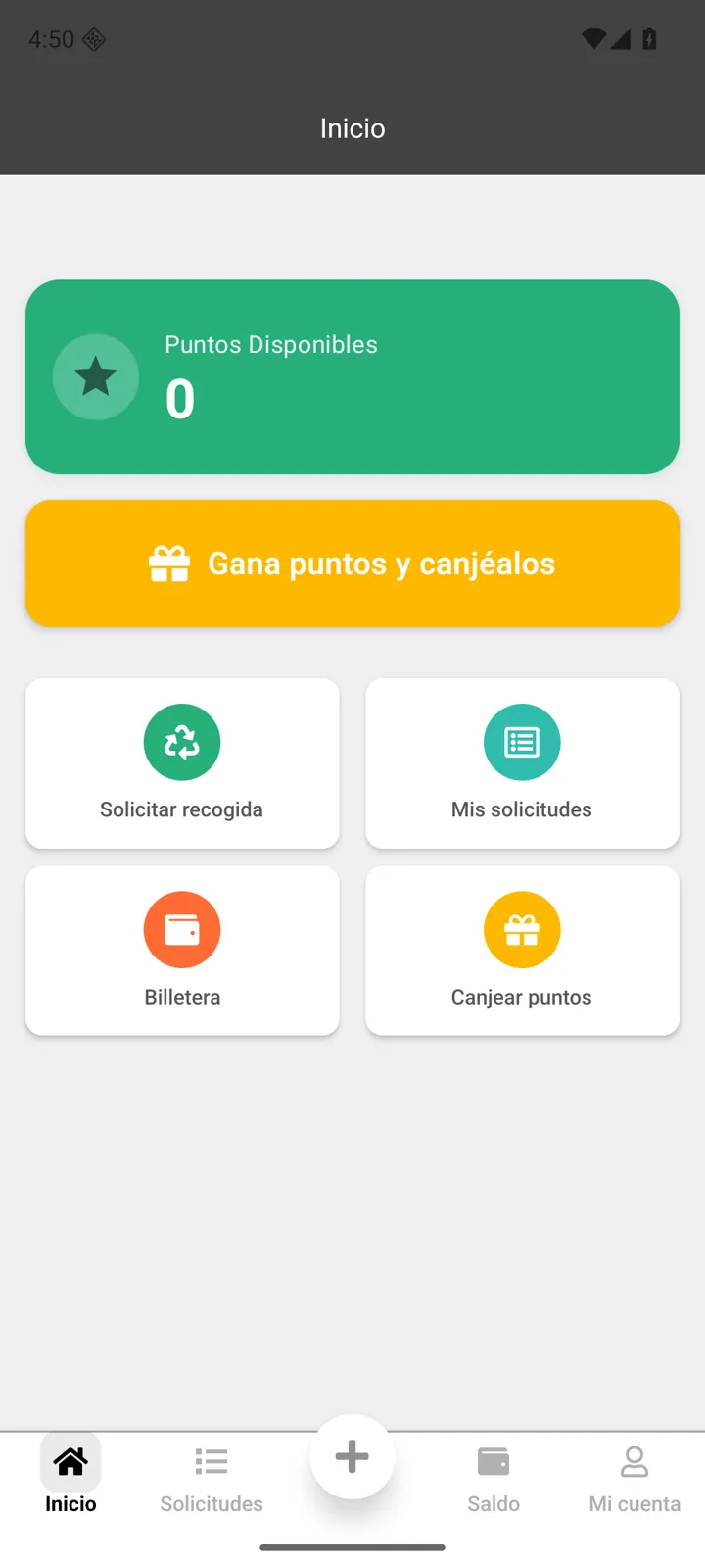 VT Recolección - aplicación móvil